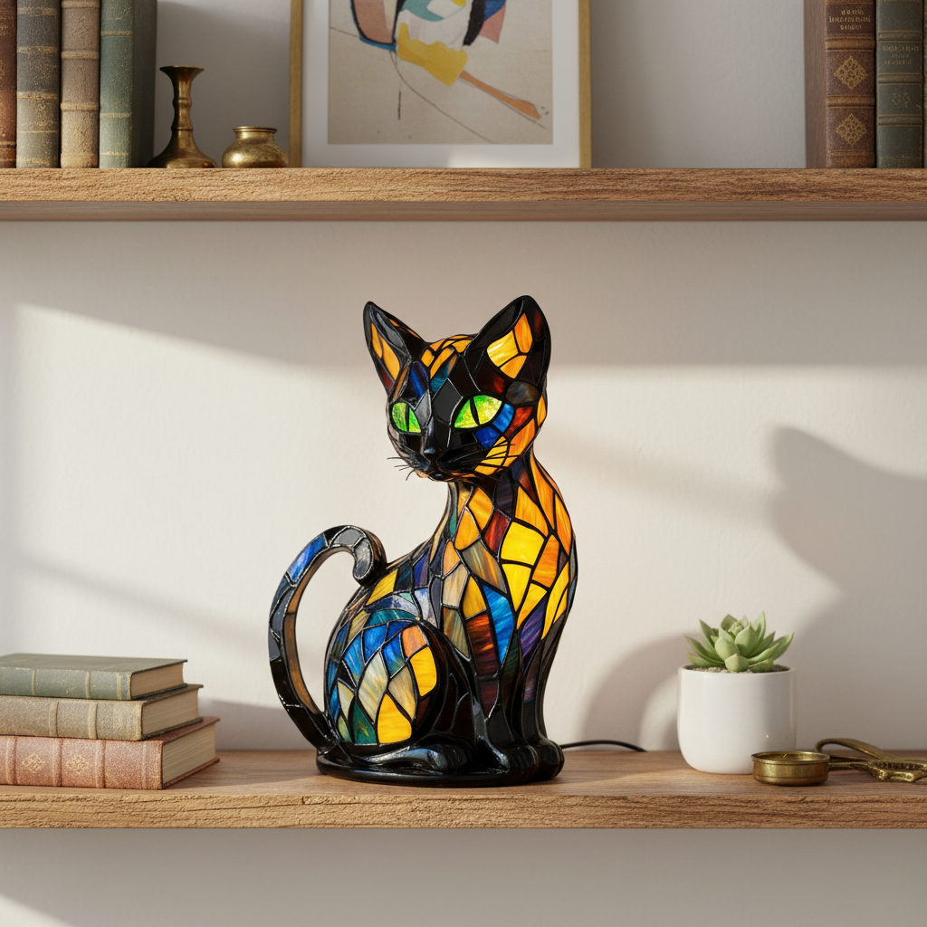Luminária Felino Gracioso