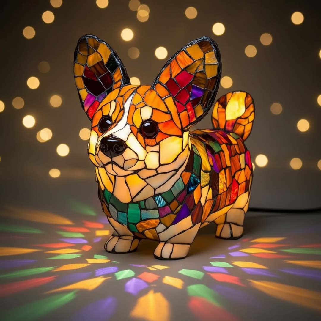 O Corgi Gentil do Brilho Eterno e Calor do Lar