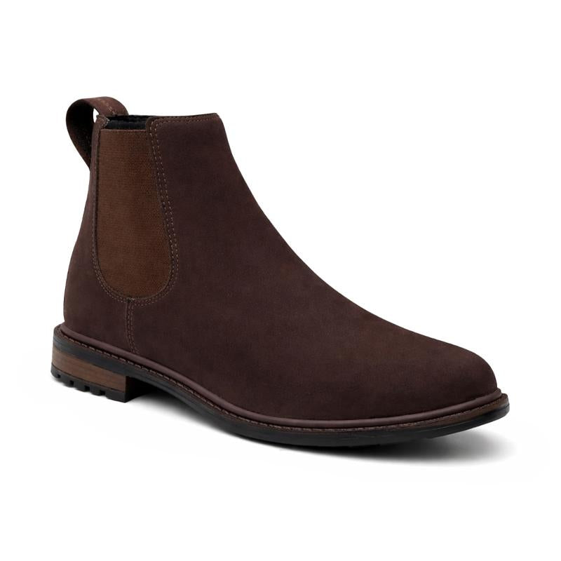 Botina Masculina Chelsea Casual Confortável Leve Resistente Cano Médio Sem Cadarço Ajuste em Elástico