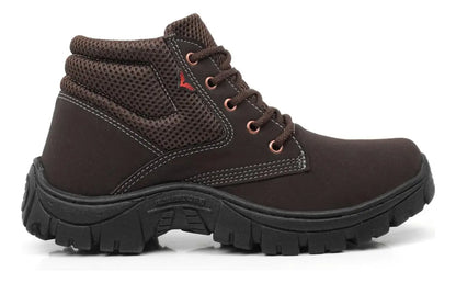 Bota Masculina Adventure Trabalho Coturno Tênis Resistente