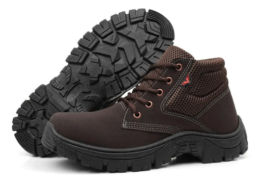 Bota Masculina Adventure Trabalho Coturno Tênis Resistente