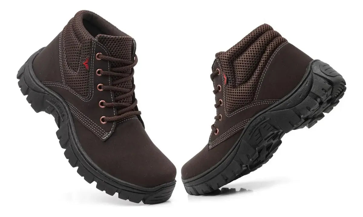 Bota Masculina Adventure Trabalho Coturno Tênis Resistente